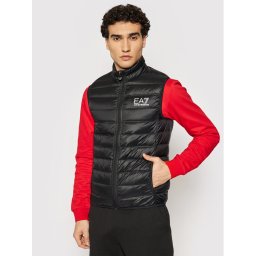 EA7 Emporio Armani Mellény 8NPQ01 PN29Z 1200 Fekete Regular Fit