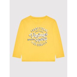NAME IT Blúz 13197734 Sárga Regular Fit