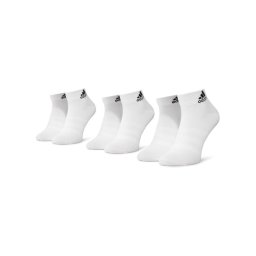adidas 3 pár unisex bokazokni Light Ank 3PP DZ9435 Fehér