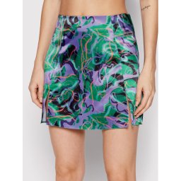 Local Heroes Miniszoknya Jungle SS22P0005 Színes Regular Fit