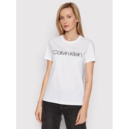 Calvin Klein Póló Core Logo K20K202142 Fehér Regular Fit