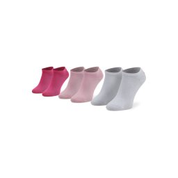 Fila 3 pár női bokazokni Calza Invisible F9100 Rózsaszín