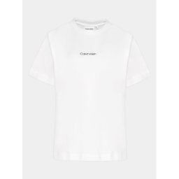 Calvin Klein Curve Póló Inclusive Micro Logo K20K203712 Fehér Regular Fit