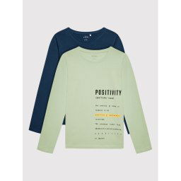 NAME IT 2 db-os blúz szett 13203582 Színes Regular Fit