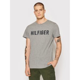 Tommy Hilfiger Póló Ss Tee UM0UM02011 Szürke Regular Fit