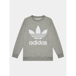 adidas Pulóver Trefoil GD2709 Szürke Regular Fit