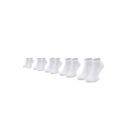 Jack&Jones 5 pár férfi bokazokni Jacdongo Socks 5 Pack Noos 12120278 Fehér
