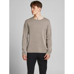 Jack&Jones Sweater Leo 12174001 Barna Regular Fit