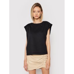 Remain Blúz Verona Ss O-Neck RM494 Fekete Regular Fit