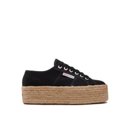 Superga Espadrilles 2790 Rope S51186W Fekete