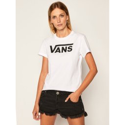 Vans Póló Wm Flying V Crew Tee VN0A3UP4 Fehér Regular Fit