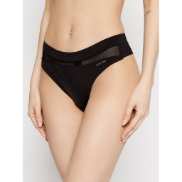 Calvin Klein Underwear Tanga 000QF6047E Fekete