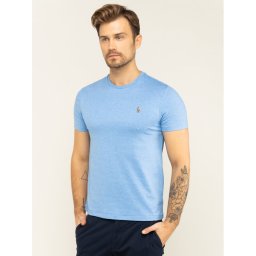 Polo Ralph Lauren Póló 710740727 Kék Slim Fit