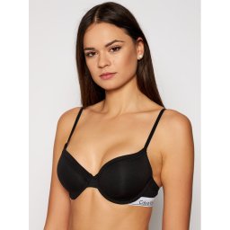 Calvin Klein Underwear Melltartó alsó huzallal 000F3784E Fekete