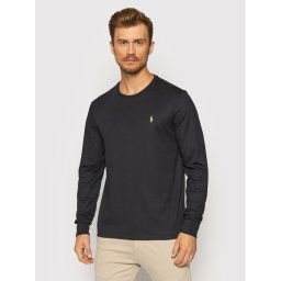 Polo Ralph Lauren Hosszú ujjú 710760121 Fekete Slim Fit