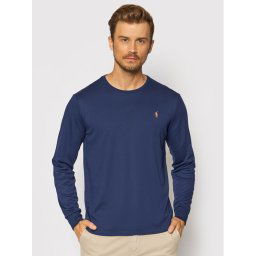 Polo Ralph Lauren Hosszú ujjú 710760121 Sötétkék Slim Fit