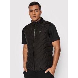 EA7 Emporio Armani Mellény 8NPQ03 PNE1Z 1200 Fekete Regular Fit