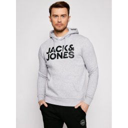 Jack&Jones Pulóver Corp Logo 12152840 Szürke Regular Fit
