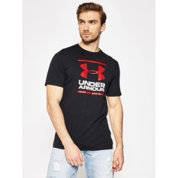 Under Armour Technikai póló Ua Gl Foundation 1326849 Fekete Loose Fit