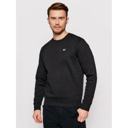 Tommy Jeans Pulóver DM0DM09591 Fekete Regular Fit