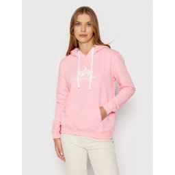 Alpha Industries Pulóver New Basic 196032 Rózsaszín Regular Fit