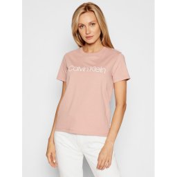 Calvin Klein Póló Core Logo K20K202142 Rózsaszín Regular Fit