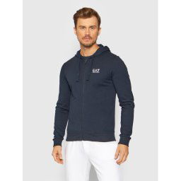 EA7 Emporio Armani Pulóver 8NPM03 PJ05Z 1578 Sötétkék Regular Fit