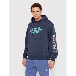 adidas Pulóver Forever Sport HC2122 Sötétkék Regular Fit