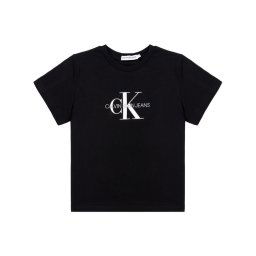 Calvin Klein Jeans Póló Monogram Logo IU0IU00068 Fekete Regular Fit