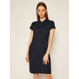 Tommy Hilfiger Hétköznapi ruha Heritage WW0WW24973 Sötétkék Slim Fit