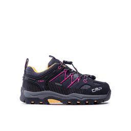 CMP Bakancs Kids Rigel Low Trekking Shoe Wp 3Q54554 Fekete