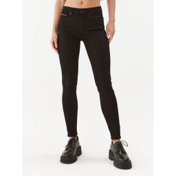 Tommy Jeans Farmer Nora DW0DW09216 Fekete Skinny Fit