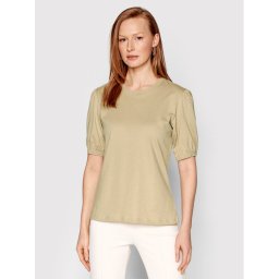 Sisley Blúz 3I1XL100C Bézs Regular Fit