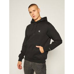 Calvin Klein Jeans Pulóver J30J315713 Fekete Regular Fit