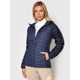 Columbia Pehelykabát Powder Lite 1699071 Sötétkék Slim Fit