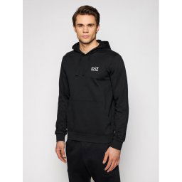 EA7 Emporio Armani Pulóver 8NPM04 PJ05Z 1200 Fekete Regular Fit