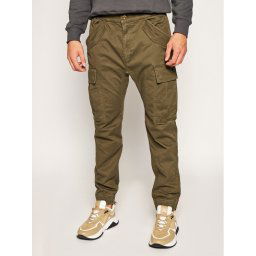 Alpha Industries Joggers Airman 188201 Zöld Tapered Fit