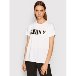 DKNY Sport Póló DP8T5894 Fehér Regular Fit