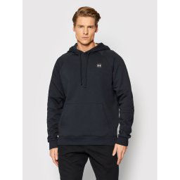Under Armour Pulóver Ua Rival 1357092 Fekete Relaxed Fit