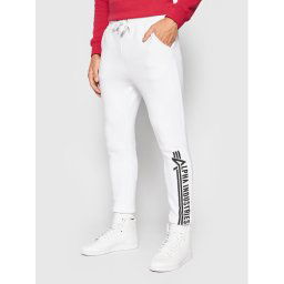 Alpha Industries Melegítő alsó Jogger 118364 Fehér Regular Fit