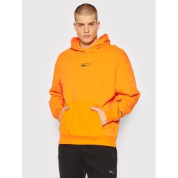 Puma Pulóver Protec. T 534319 Narancssárga Regular Fit