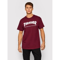 Thrasher Póló Skatemag Bordó Regular Fit