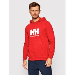 Helly Hansen Pulóver Logo 33977 Piros Regular Fit