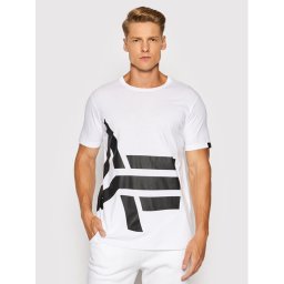 Alpha Industries Póló Side Logo 118508 Fehér Regular Fit