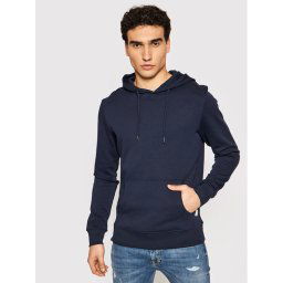 Jack&Jones Pulóver Basic 12182537 Sötétkék Regular Fit