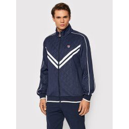 Fila Pulóver Tauri Track 689169 Sötétkék Regular Fit