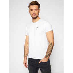 Tommy Jeans Póló DM0DM04411 Fehér Regular Fit