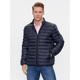 Tommy Hilfiger Pehelykabát Core Circular MW0MW18763 Sötétkék Regular Fit