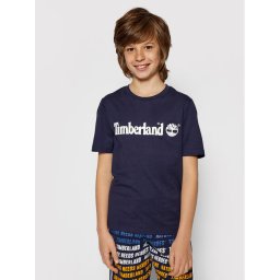 Timberland Póló T25P22 S Sötétkék Regular Fit