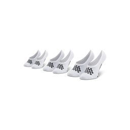 Vans 3 pár gyerek bokazokni Classic Canoodle VN0A48HCYB21 Fehér